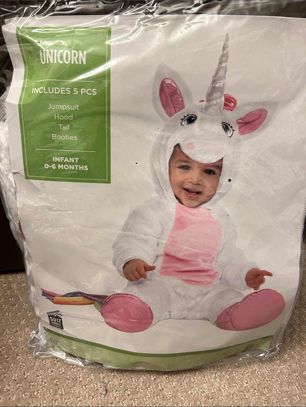 Infant Unicorn Costume 0-6months